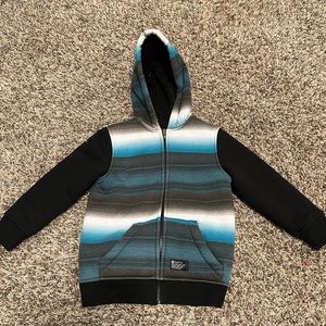 Hurley youth size 5-6 insulated hoodie EUC.